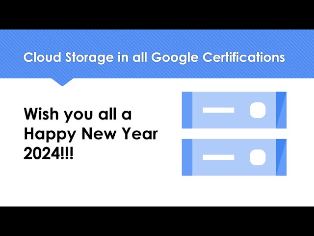 Cloud Storage in all Google Certifications Cloud Architect, Data/ Network/ Security/Devops Engineer