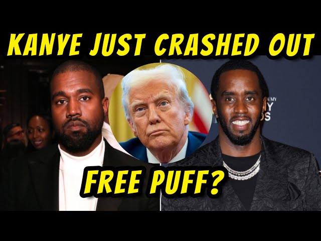 IT’S OVER!! Kanye Crashed Out and Begs Trump To ‘FREE DIDDY’