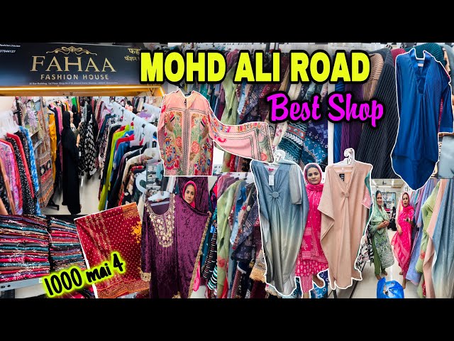 MOHAMMAD ALI ROAD | FAHAA FASHION HOUSE |Start Rs 30 | Latest Collection | Scarf,Kaftan n Many More