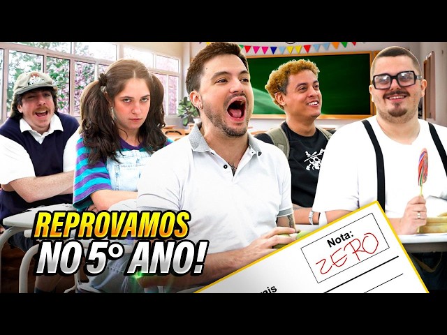 FIZEMOS UMA PROVA DO 5° ANO DA ESCOLA! QUEM GANHOU?