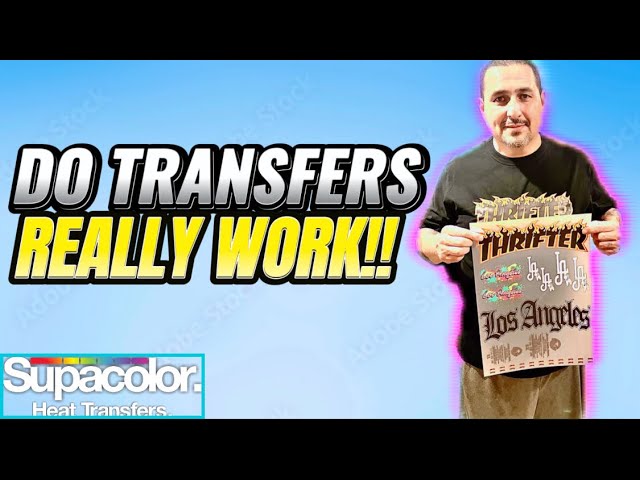 "Do Transfers Really Work? Testing & Review" #supacolor