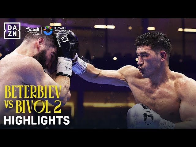 Riyadh Season: Artur Beterbiev vs. Dmitry Bivol 2 Fight Highlights