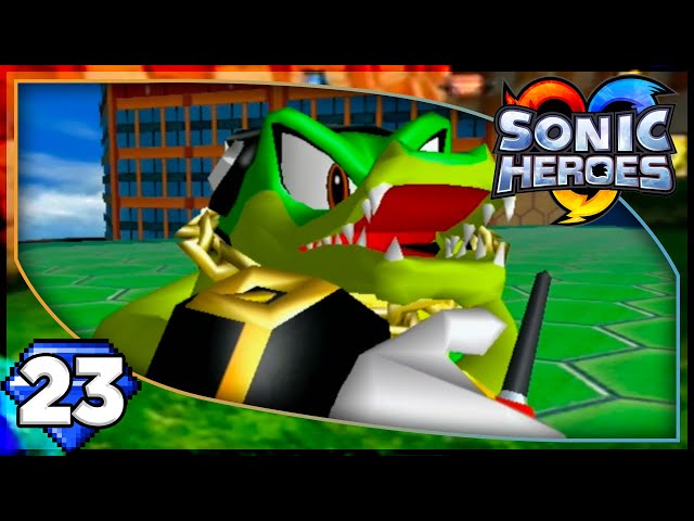 Team Chaotix vs. Team Dark! | Sonic Heroes - Part 23