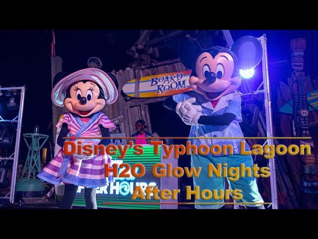 Disney H2O Glow After Hours at Disney’s Typhoon Lagoon VR180 3D 8K