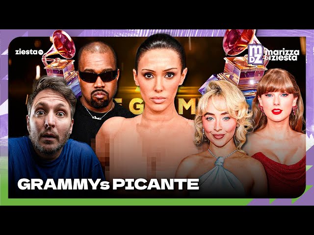 Polémica en los Grammy Awards 2025: Bianca Censori, la esposa de Kanye West, se mostró DESNUDA