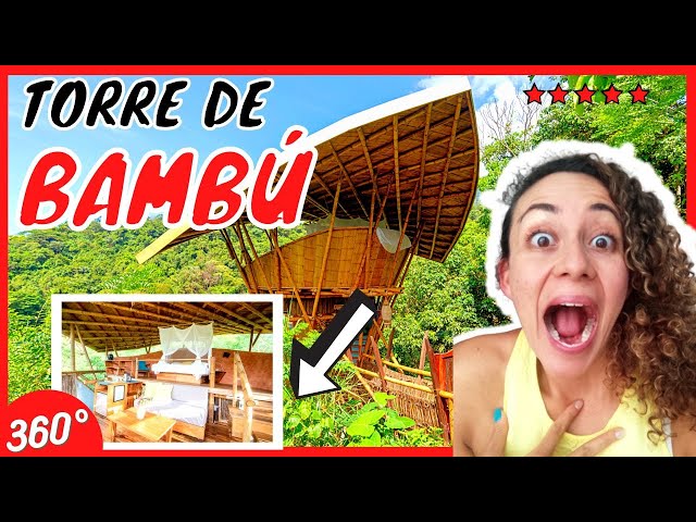 😱This is NOT THAILAND... it's COLOMBIA🇨🇴!!! Luxury jungle immersion in BAMBOO TOWER (360)