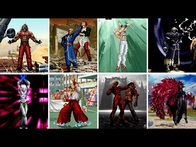 KOF All Bosses Super Moves (KOF94-KOF15)