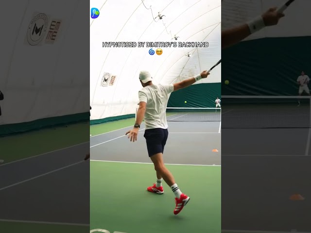 El hipnotizante revés de Grigor Dimitrov 🎾🔥