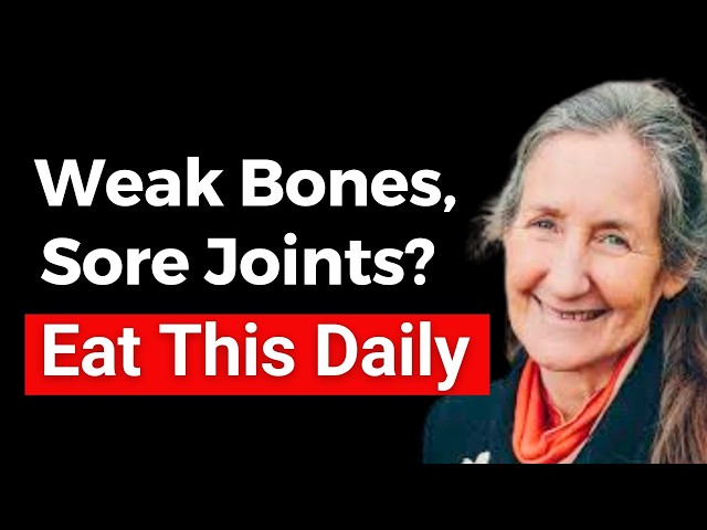 These 5 Foods HEAL BONES & JOINTS 🔥 Barbara O'Neill