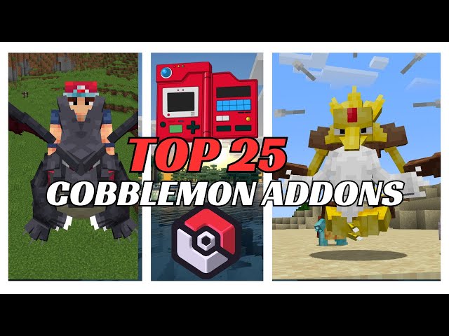 Top 25 BEST Cobblemon Addons and Side Mods!