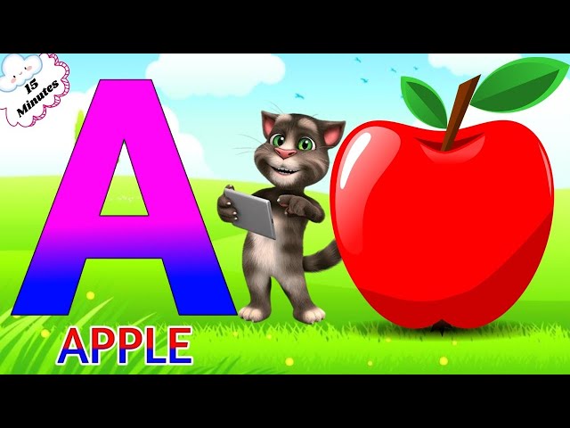 Phonics Song 2 with TWO Words in 3D-A For Airplane - ABC Alphabet Songs with Sounds for Children