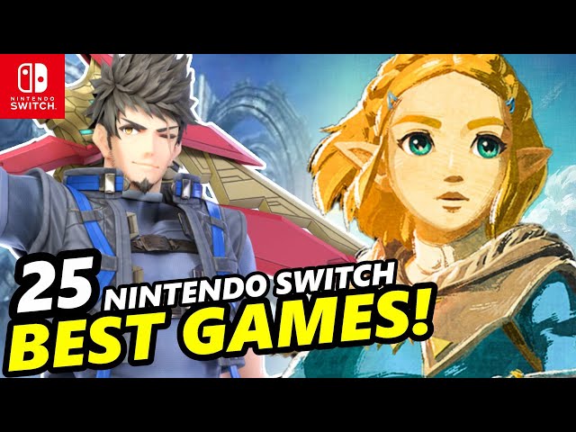 TOP 25 BEST Nintendo Switch Games ! 2023 Update