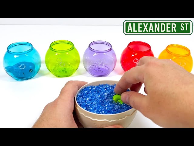 Colours & Numbers Sorting with Fishbowl Friends, Toddler Toys, Educational Videos for Toddlers, PreK