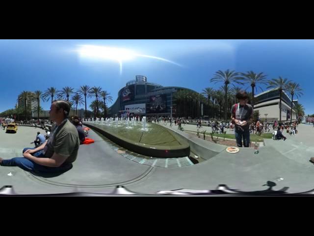 Entrance to VidCon in 360