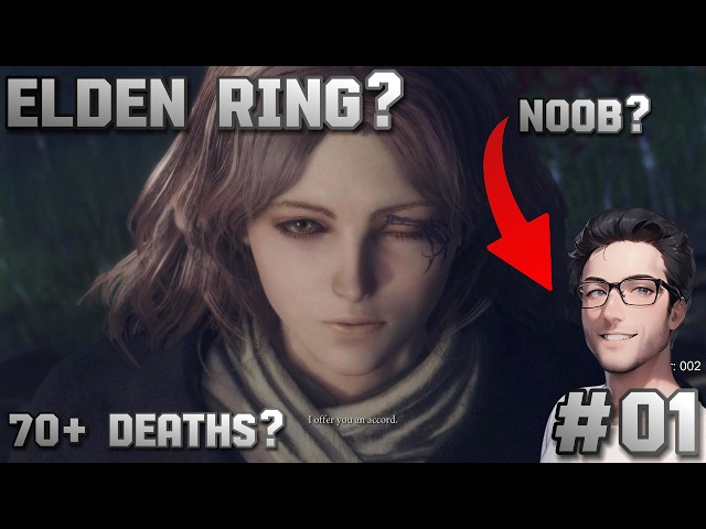 First Playthrough of ELDEN RING! 70+ Deaths, Gameplay! Playthrough! EP.01