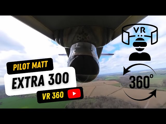 On board the 104" Extra 300 with Insta360 | Big Blue