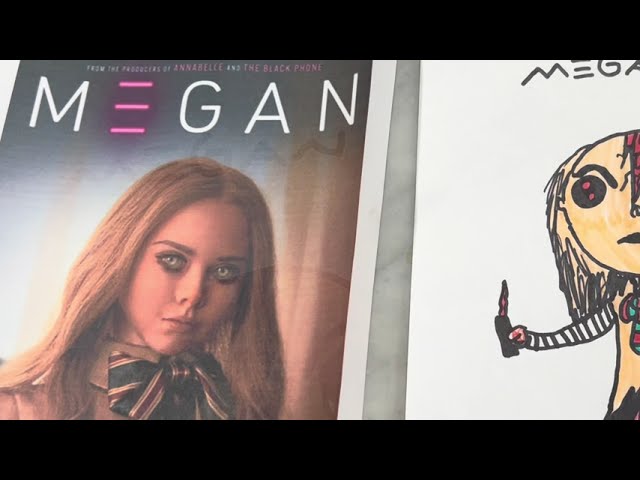 Cruz's Drawing of M3gan