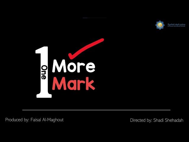 One More Mark  |  Short film