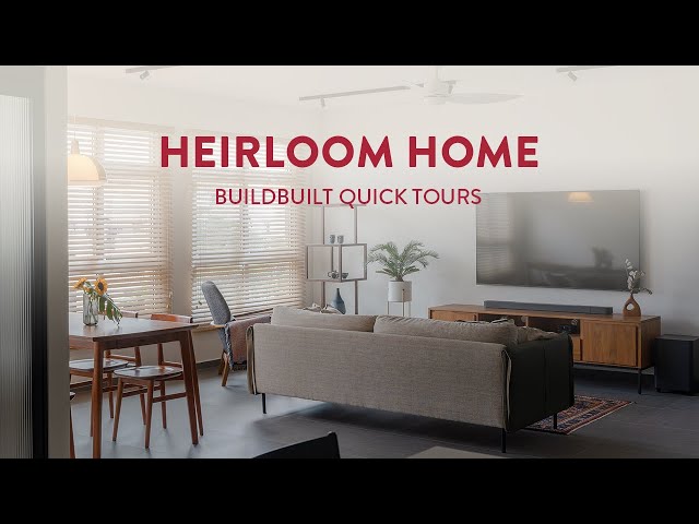 Mid-Century Modern Home with Heirloom Furniture | BuildBuilt Quick Tours