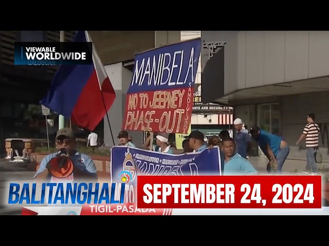 Balitanghali Express: September 24, 2024