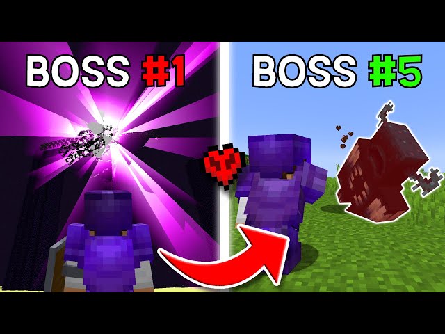 I Beat EVERY Boss in Minecraft Hardcore (#6)