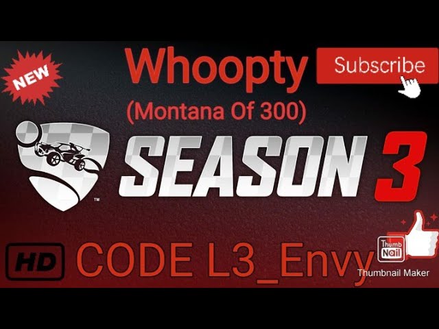 Whoopty (Montana Of 300) | A Rocket League Montage