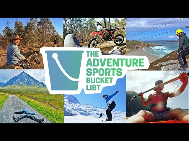 Adventure Sports Bucket List | Extreme and Action, Time to Try Them All