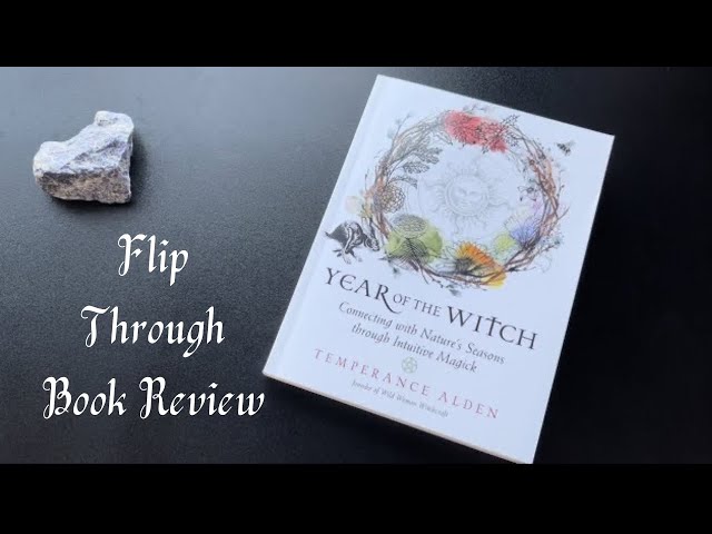 Year of the Witch by Temperance Alden | Flip Through Book Review | #witchcraftbooktube