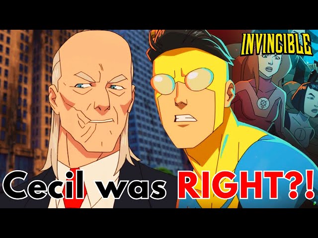 How Invincible Writes PERFECT Morally Grey Characters (Cecil Steadman Breakdown)