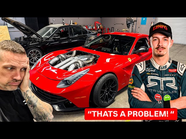 ADAM LZ FIRST DRIVE: HE REVEALS EVERYTHING  WRONG TWIN TURBO  FERRARI!