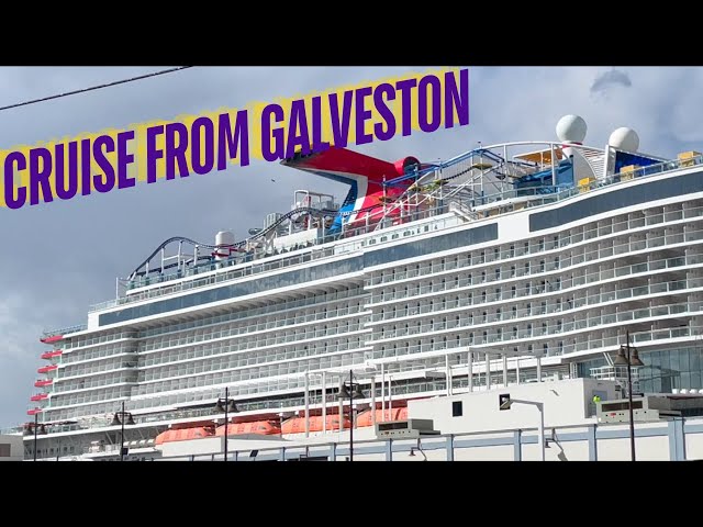 Cruising by Cruise Ships in the Port of Galveston