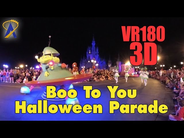 VR180: Mickey's Boo To You Halloween Parade in 3D