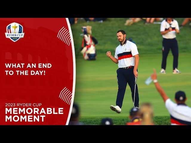 Patrick Cantlay's Ice-Cold Finish on the 18th Green | 2023 Ryder Cup