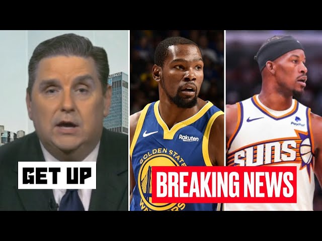 GET UP | Brian Windhorst: ONLY way Kevin Durant is moved is if Jimmy Butler comes to Phoenix Suns