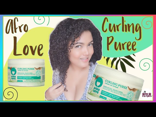 CREMA DE PEINAR AFRO LOVE CURLING PUREE😳| ROSY RECUPERANDO MIS RIZOS