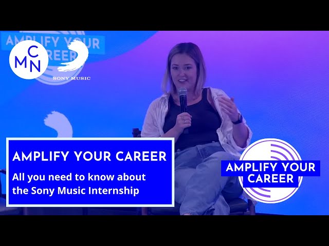 Amplify Your Career: Sony Music Internship