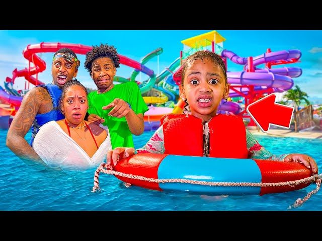 LONDYN ALMOST DROWNED AT THE WATERPARK….