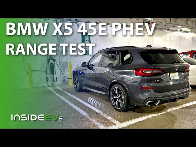 2021 BMW X5 45e PHEV (US Spec) Urban / City EV Range Test