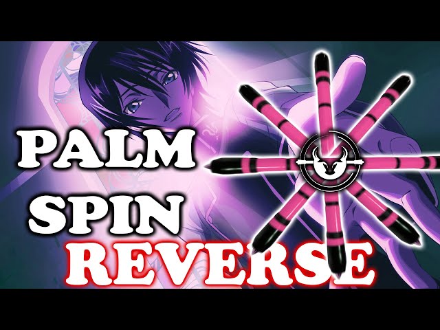 Easy & Epic pen spinning trick! Palm Spin Reverse! #penspinning tutorial