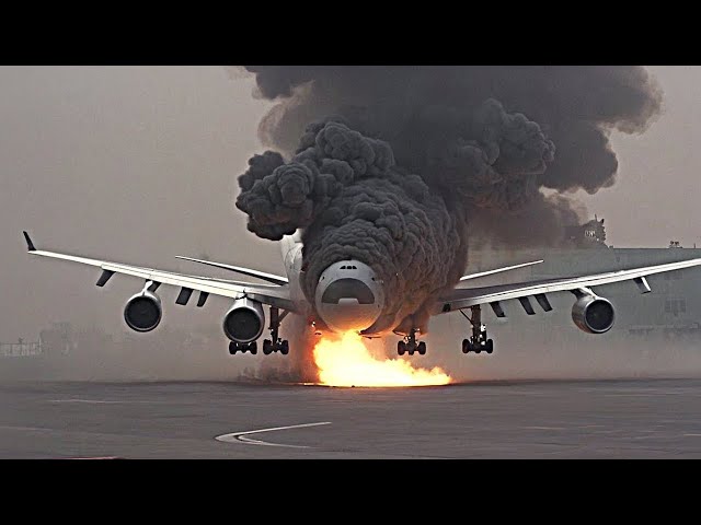 13 minutes ago! The IL-96 plane carrying the president and presidential ministers was destroyed by U