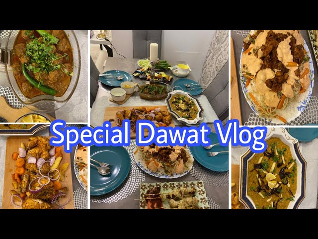 Dawat Vlog/Daleem/Haleem /Tandoori Chicken/Singaporean rice/Kofta Curry Recipe/Malai Boti Recipe