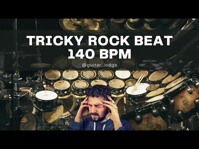 140 BPM - Tricky Rock Beat - Drums [Pros Only] 😉