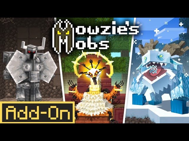 Mowzie's Mobs adds Bosses and More (Marketplace Addon)