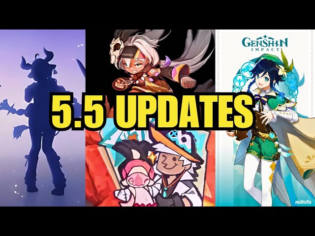 5.5 UPDATES! VARESA RELEASE - NEW 5* ELECTRO CHARACTER! IFA AND IANSAN! NEW MAP!