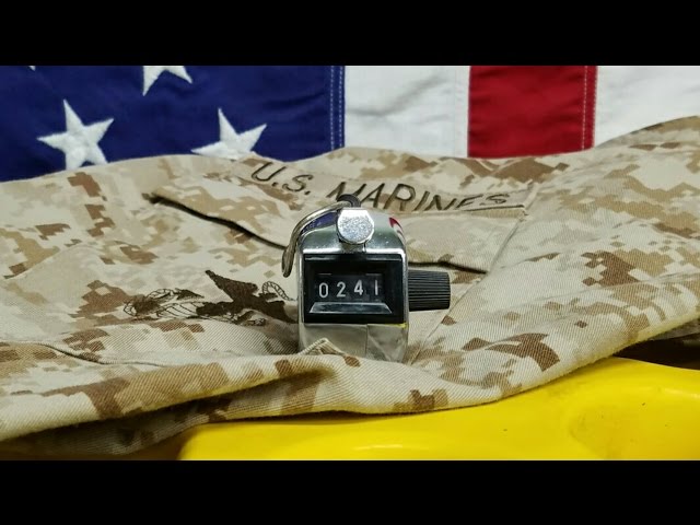 241 Weighted Pull-ups, Happy Birthday Marines! 2016