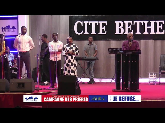 Pasteur Éva Mbikayi Officiel  Live Stream /CAMPAGNE DES PRIERES/J-4 THEME: JE REFUSE…