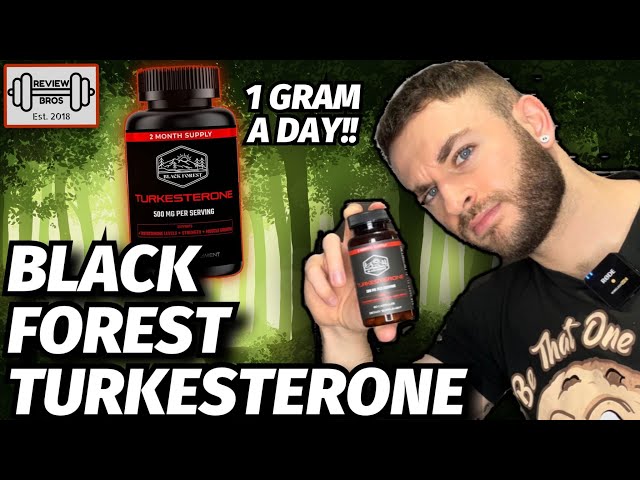 PART 1: TURKESTERONE AT 1 GRAM A DAY FOR 1 MONTH REVIEW | MY EXPERIENCE | BLACK FOREST SUPPLEMENTS