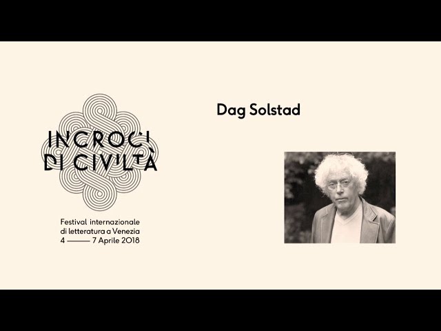 Dag Solstad a Incroci di civiltà