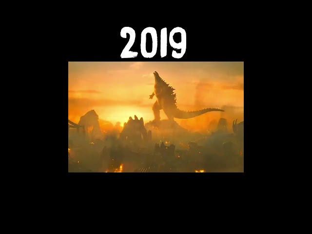 Evolution of Legendary Godzilla 2014 - 2024 #shorts #fyp #godzilla #monsterverse #evolution