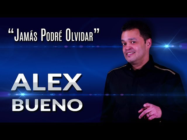 EN VIVO! ALEX BUENO - Jamás Podré Olvidar - Merengue Clásico de los 80